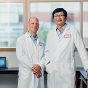 Stephan Kissler, PhD and Peng Yi, PhD at Joslin Diabetes Center